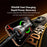 ESSAGER USB A + Type C Car Charger 100W Super Fast Charging Adapter with Digital Display - Black - 3
