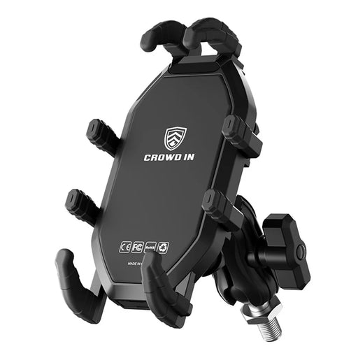 WUPP CS-2072D1 M8 Ball Head Cellphone Holder Anti Theft Motorcycle Phone Mount Bracket - 1
