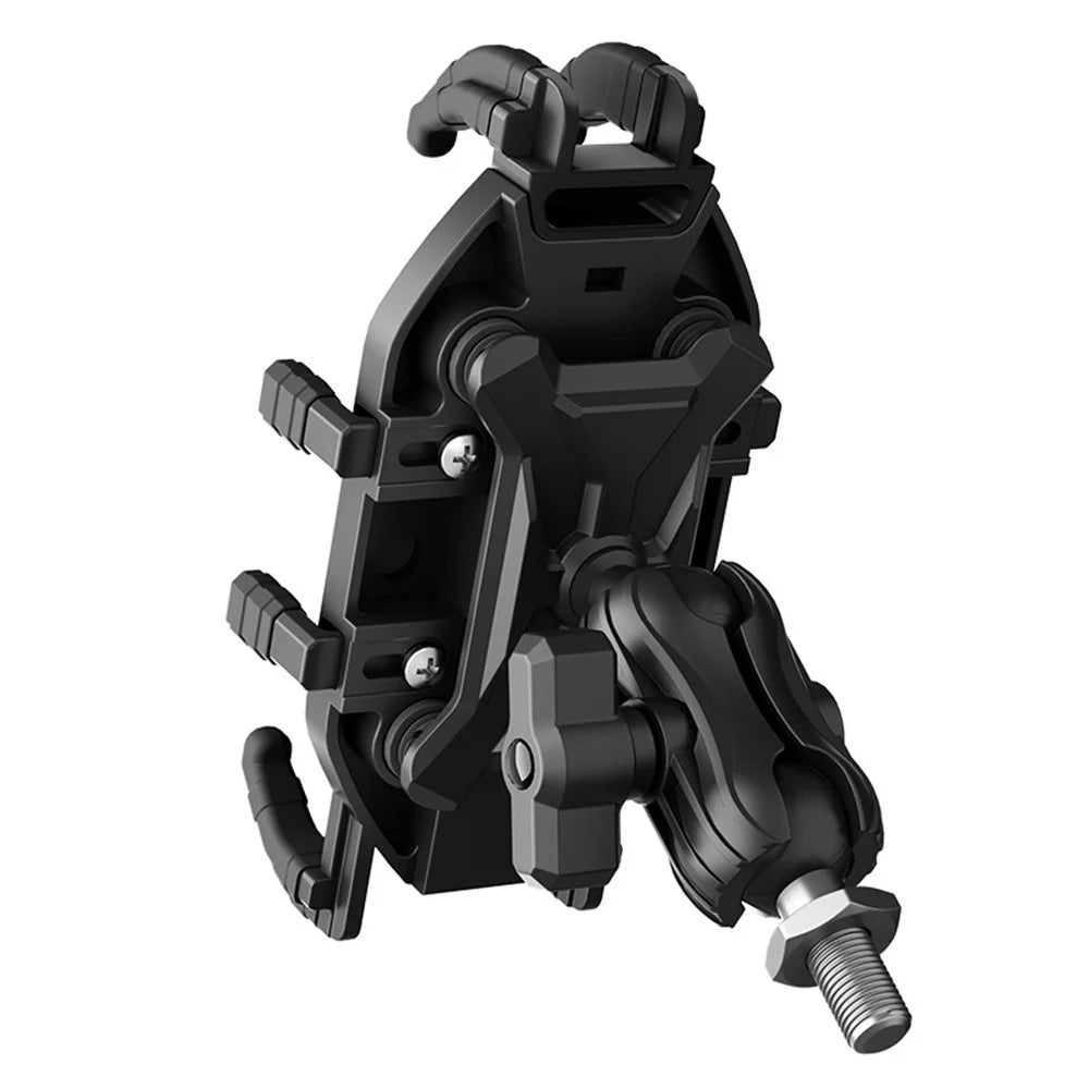 WUPP CS-2072D1 M8 Ball Head Cellphone Holder Anti Theft Motorcycle Phone Mount Bracket - 2