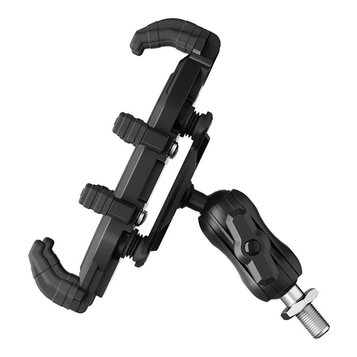 WUPP CS-2072D1 M8 Ball Head Cellphone Holder Anti Theft Motorcycle Phone Mount Bracket - 4