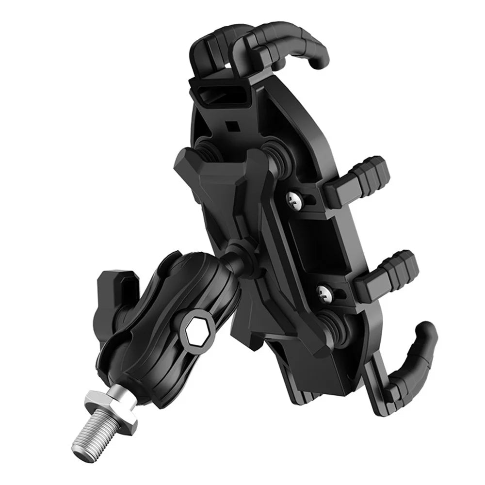 WUPP CS-2072C1 Motorcycle Phone Mount M10 Ball Head Rotation Anti-Theft Holder - 3