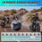 BT-S5 Motorcycle Bluetooth-Compatible Intercom 10 Riders 3000m Range Multitasking Audio Noise Cancelling Speaker - 3
