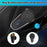 BT-S5 2Pcs Motorcycle Bluetooth-Compatible Intercom 10 Riders 3000m Range Multitasking Audio Noise Cancelling Speaker - 4