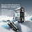 ESSAGER 150W High Power Car Cigarette Lighter Splitter Charger 2 USB C + 3 USB A Fast Charging Adapter - 6