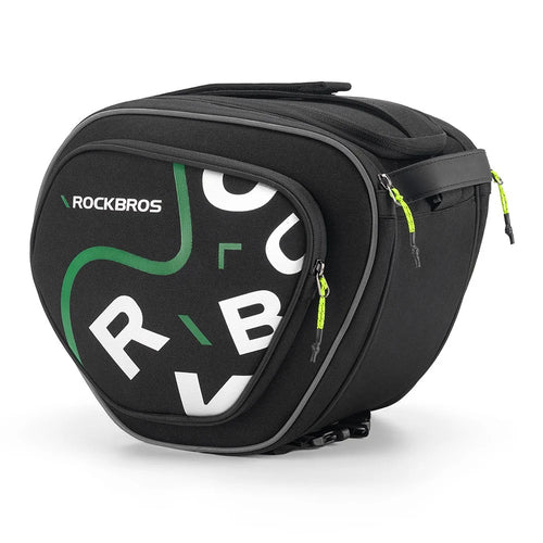 ROCKBROS 12L Large Capacity Motorcycle Fuel Tank Bag Motorbike Triangle Frame Bag with Shoulder Strap, 30990053 A40 30990053001 - 1