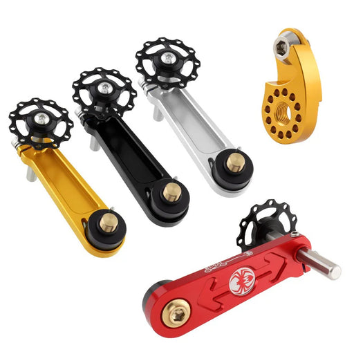 MUQZI Single Speed Chain Tensioner MTB Bicycle Adjustable Chain Tensioner for M10 UDH Hanger - Black - 2