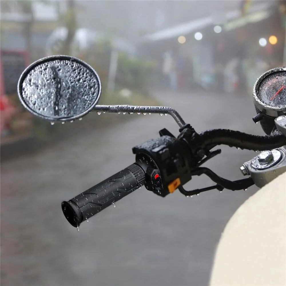 WUPP ZH-990B1 1Pair 5-Gear 12V Motorcycle Heating Handlebar Electric Heated Grips with Indicator Warmer Heating Grips for Winter - 5