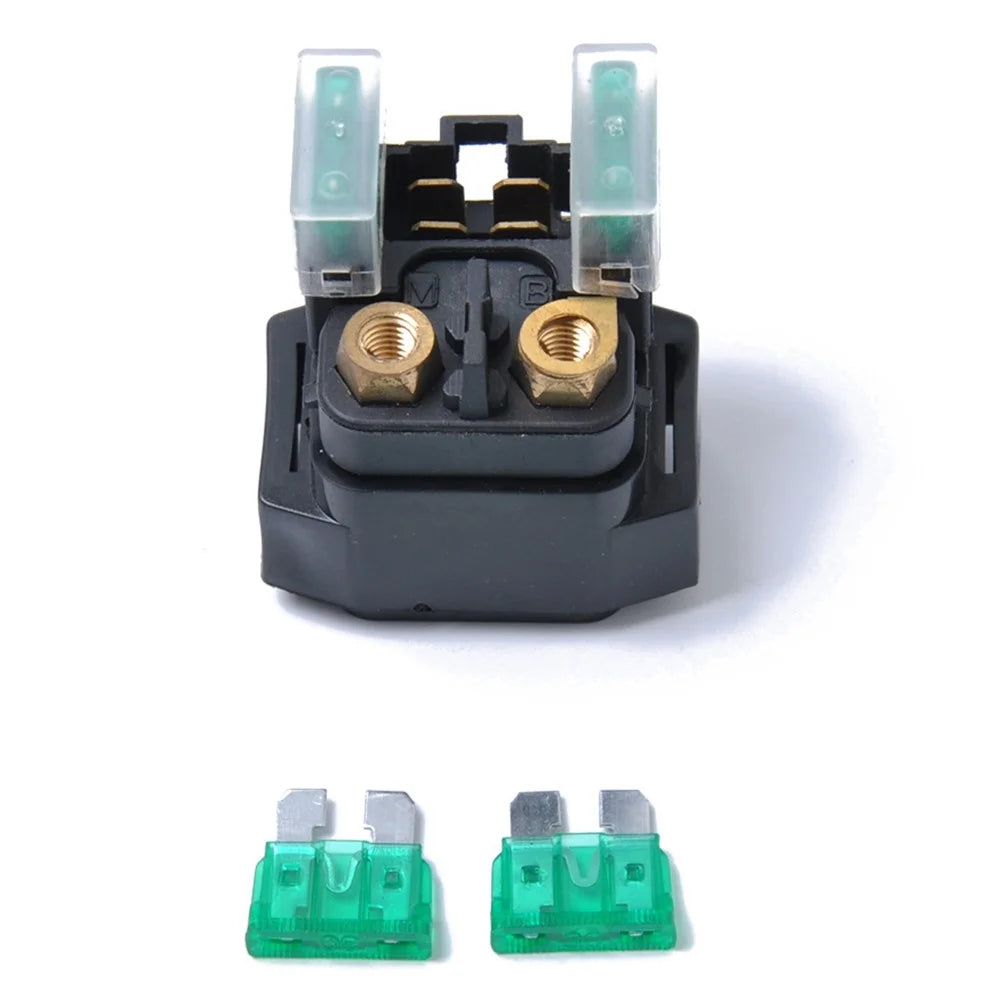 A0371 YZF600 Starter Solenoid Relay for YAMAHA Motorcycle Replacement Part Starter Relay with 2Pcs Fuses - 4