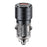 USAMS US-CC176 C36 95W USB-A+USB-C Car Charger Transparent Mini Fast Car Charger with Light - Black - 1