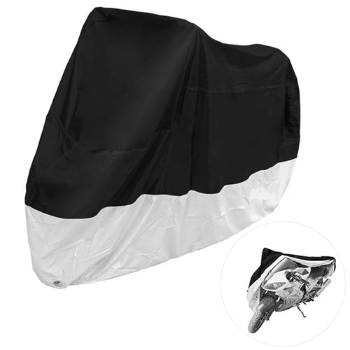BY-895 Motorcycle Cover Protection Shelter Outdoor Waterproof Motorbike Cover Protector - Size: M - 1