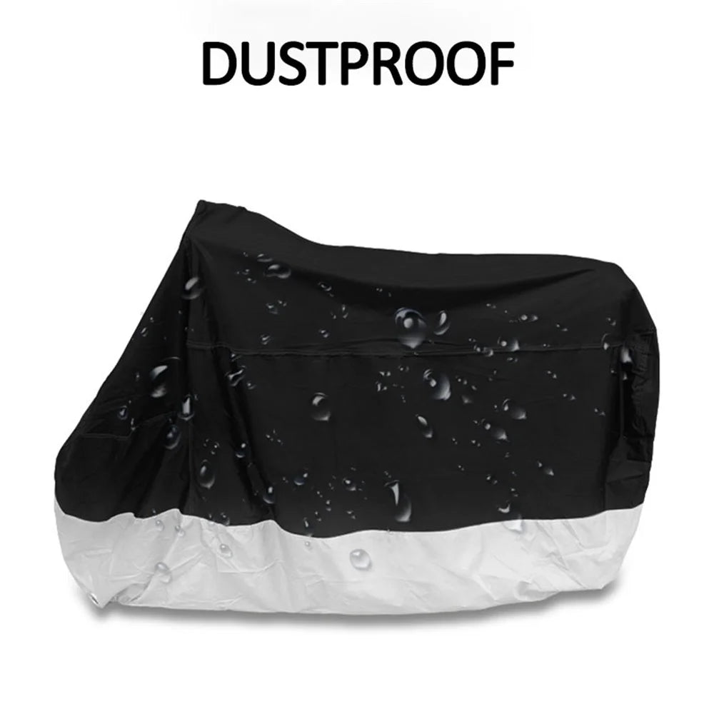 BY-895 Motorcycle Cover Protection Shelter Outdoor Waterproof Motorbike Cover Protector - Size: M - 5
