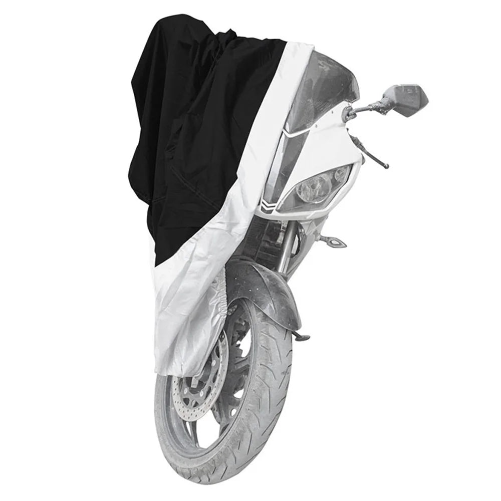 BY-895 Motorcycle Cover Protection Shelter Outdoor Waterproof Motorbike Cover Protector - Size: M - 7