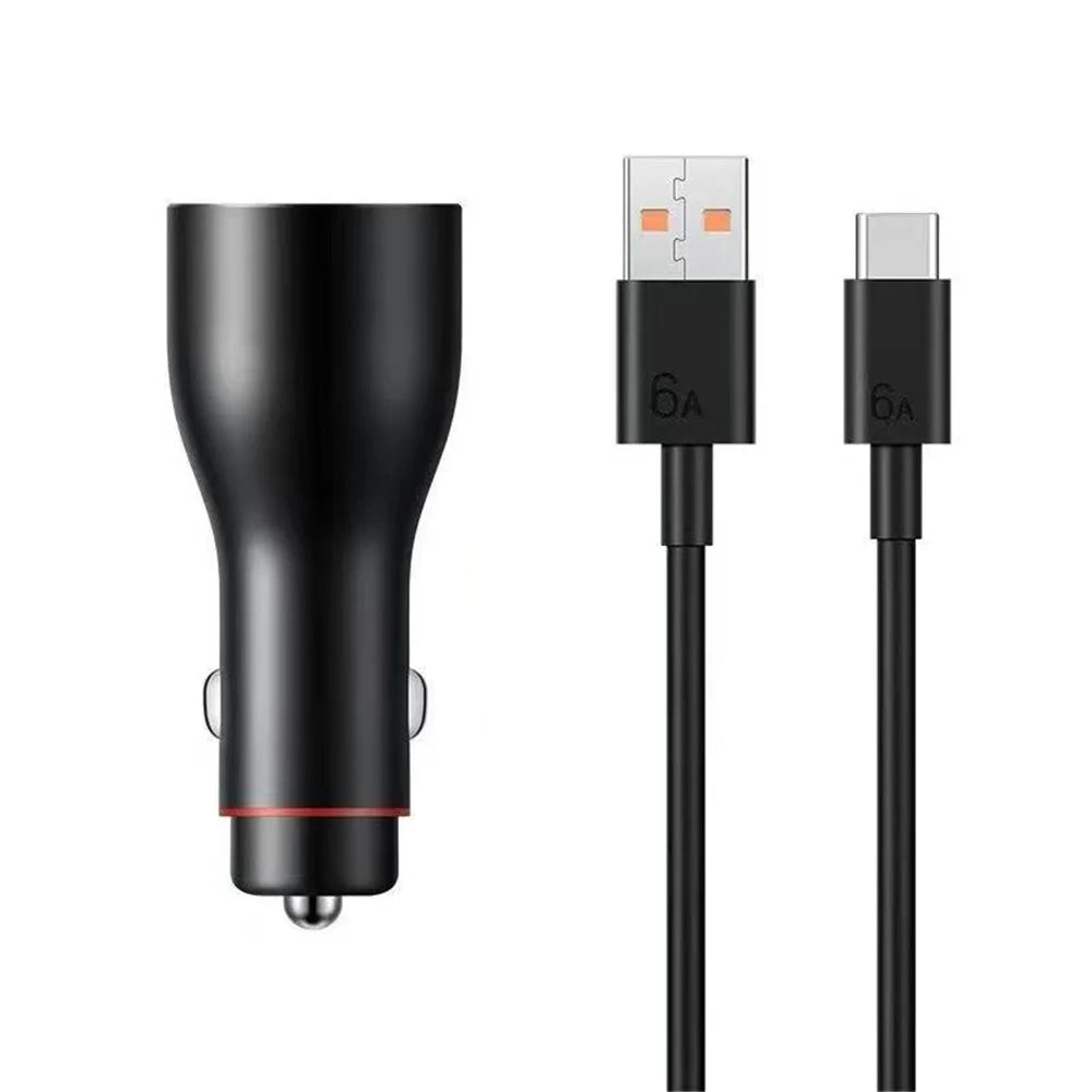 HUAWEI P0006 Super-Fast Charging Car Charger 66W Max Car Charger with 2 USB-A Output Ports - 1