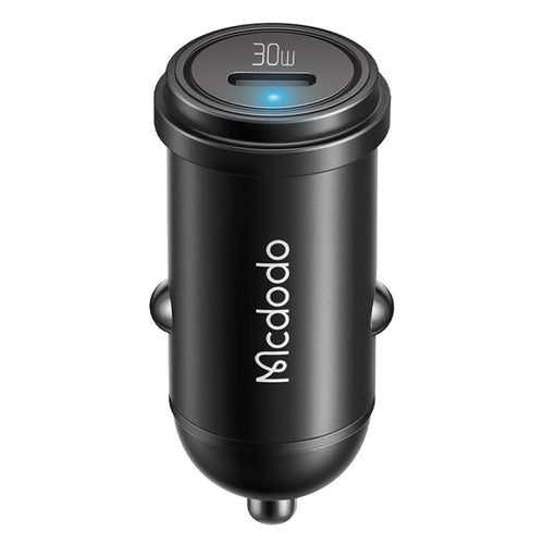 MCDODO CC-7491 PD 30W Fast Charging Type-C Single Port Mini Car Charger, Black - 1