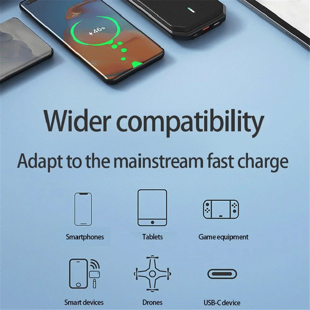 PT16 66W Phone Charging Adapter USB + Type-C Port Car Charger with Type-C and 8-Pin Retractable Cable - 5