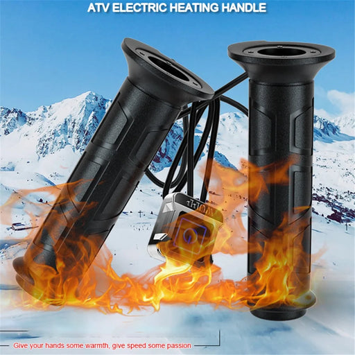 WUPP CSZH-983F2 1 Pair Intelligent Three Gear Temperature ATV Motorcycle Electric Heating Handle - 2