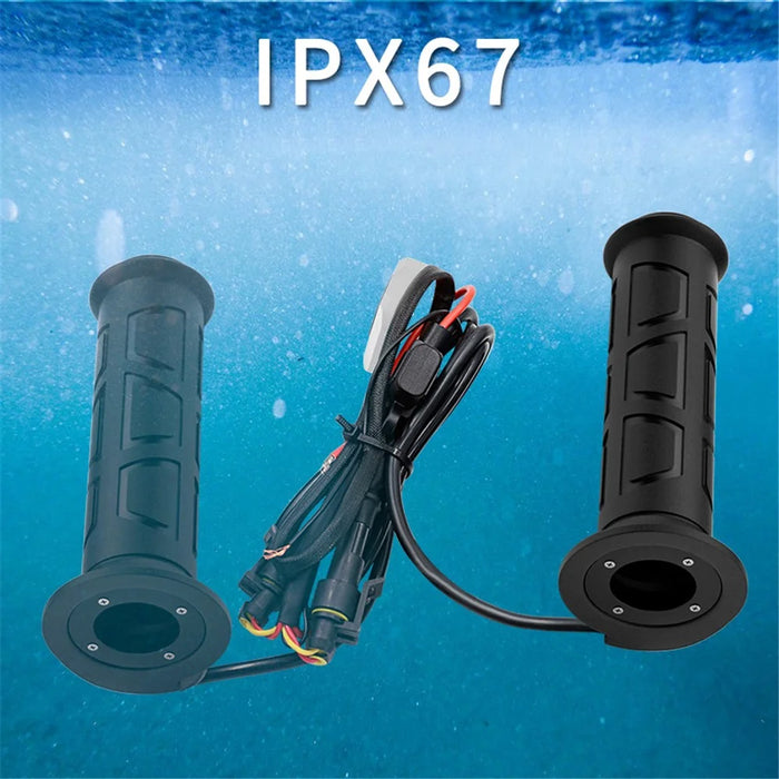 WUPP CSZH-983F2 1 Pair Intelligent Three Gear Temperature ATV Motorcycle Electric Heating Handle - 3