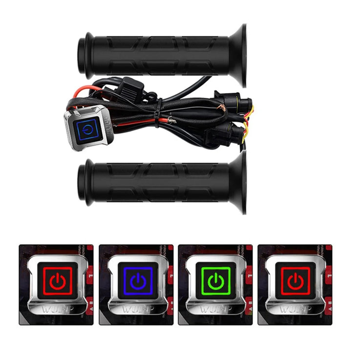 WUPP CSZH-983F2 1 Pair Intelligent Three Gear Temperature ATV Motorcycle Electric Heating Handle - 6