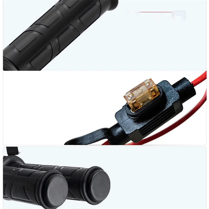 WUPP CSZH-983F2 1 Pair Intelligent Three Gear Temperature ATV Motorcycle Electric Heating Handle - 7