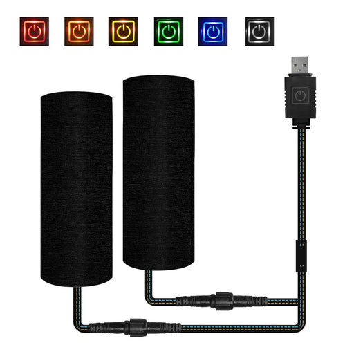 WUPP CSZH-974G1 Electric Handlebar Grip with Memory Function Motorbike Heated Grip with 6 Temperature Adjustable - 1