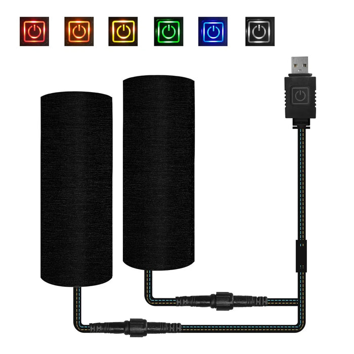 WUPP CSZH-974G1 Electric Handlebar Grip with Memory Function Motorbike Heated Grip with 6 Temperature Adjustable - 1