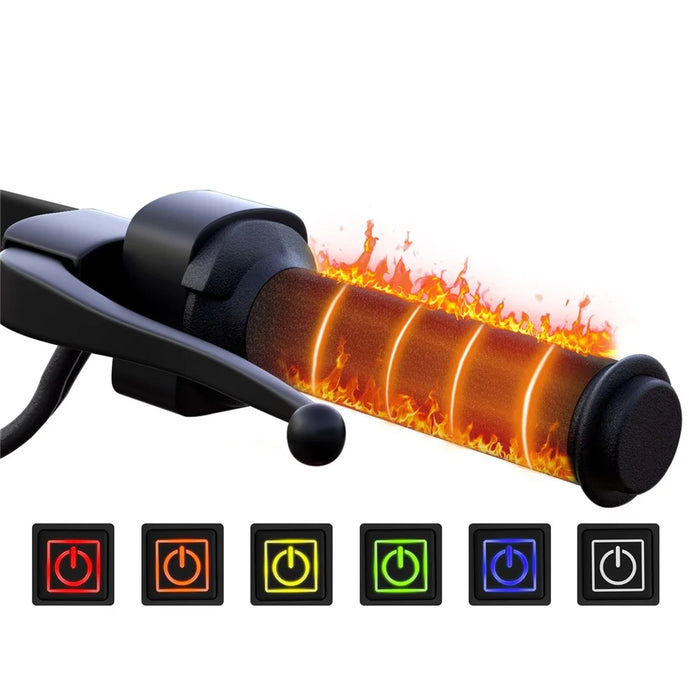 WUPP CSZH-974G1 Electric Handlebar Grip with Memory Function Motorbike Heated Grip with 6 Temperature Adjustable - 6