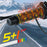 WUPP CSZH-974C1 20-90V 5+1 Gear Motorcycle Handlebar Heating Grips Pattern Design Heated Grip with Memory Function, 80cm ACC Cable - 2