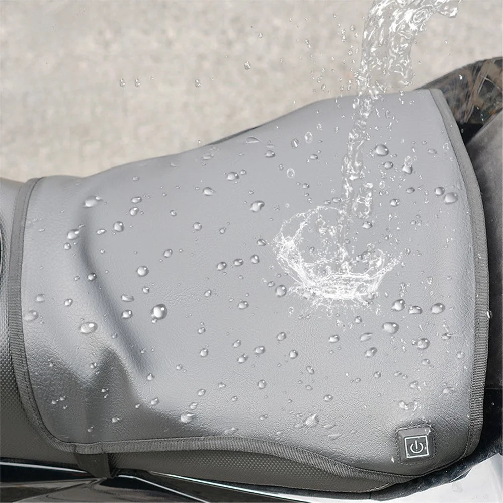 WUPP CSZH-0025A4 Motorcycle Heating Cushion Waterproof Electric Heated Seat Pad with 3-Gear Temperature Adjustment - 3