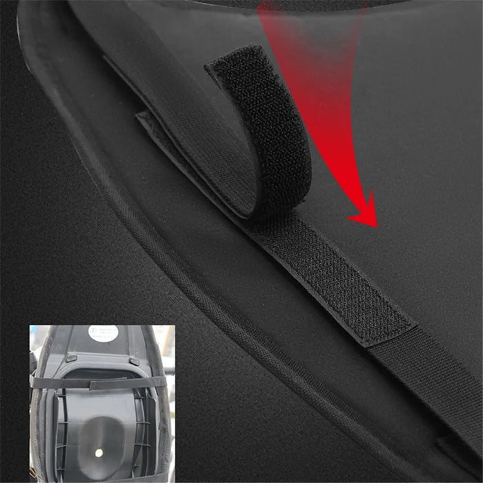 WUPP CSZH-0025A4 Motorcycle Heating Cushion Waterproof Electric Heated Seat Pad with 3-Gear Temperature Adjustment - 4