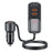 USAMS US-CC213 C40 165W Quick Charging Adapter Digital Display 2*Type-C 3*USB Car Charger with Cable - 1