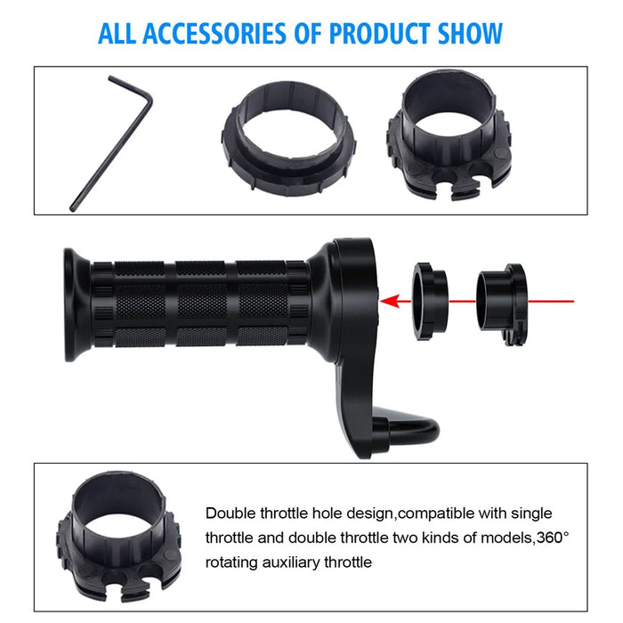 WUPP CS-503 2017 Model Multi-Function Electric Heated Grips for Motorcycles - 4