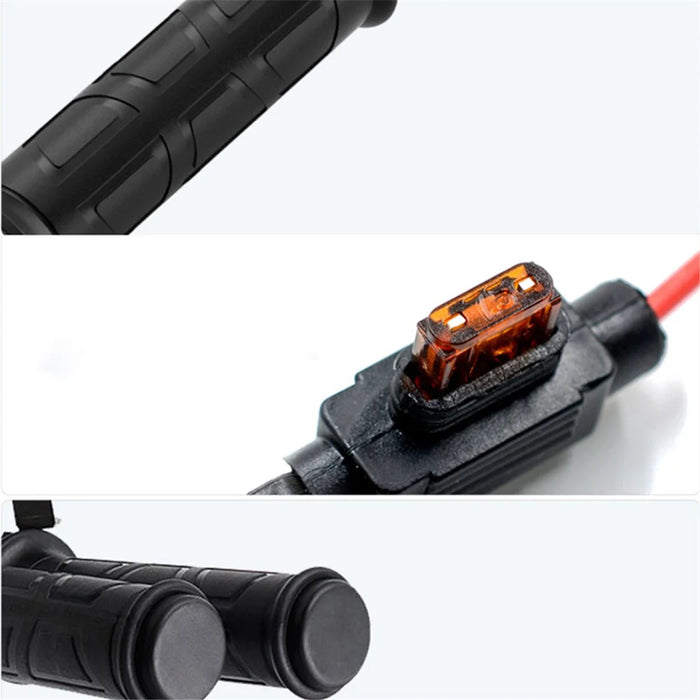 WUPP CSZH-983F1 Intelligent 3-Mode ATV Temperature Adjustable Heated Grips - 6