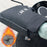 WUPP CS-1780A1 1 Pair ATV Handlebar Gloves Waterproof Winter Snowmobile Hand Muffs, Large Opening - 4