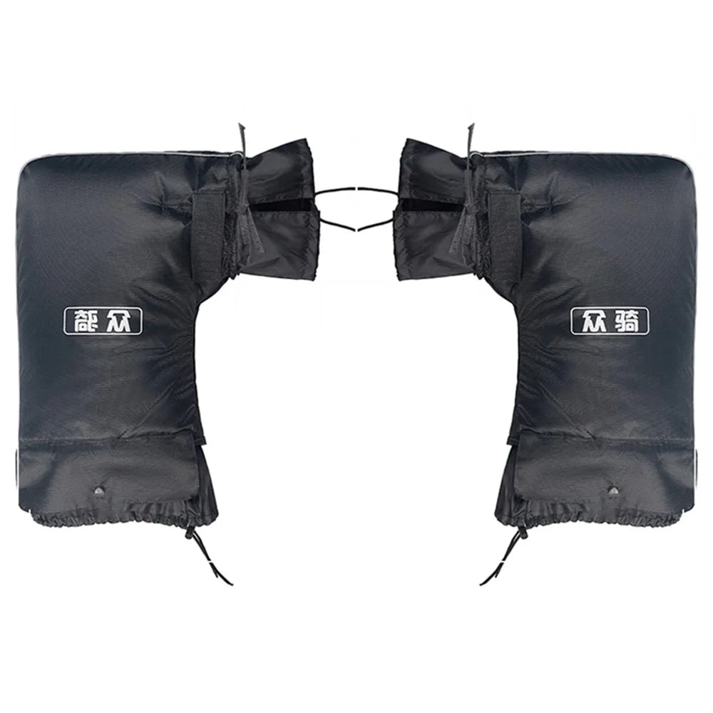 WUPP CS-1780A2 1 Pair Motorcycle Handlebar Gloves Windproof Hand Protectors Covers, Small Opening - 1