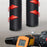 WUPP CSZH-1314B1 5V Strap-Style Motorcycle Heated Grips with Switch, IP67 Waterproof - 5