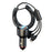 P6X 12V-24V Dual USB Car Cigarette Lighter Fast Phone Charger with iP+Micro+USB-C Cable - 1