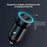 P3 100W Fast Charging Type-C+USB Car Charger with 3-in-1 Cable for Apple / Huawei / Xiaomi - 2
