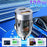G20T Type-C+USB 120W Fast Charging Transparent Car Charger for 12V-24V Vehicles - 2