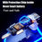 D3-PD 120W Fast Car Charger USB+Type-C Power Adapter with PD iP Cable for iPhone - 7