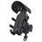 WUPP CS-1988A2 Rearview Mirror Phone Mount Adjustable Motorcycle Bike CNC Ball Head Aluminum Alloy Phone Holder - 1