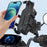 WUPP CS-1988A2 Rearview Mirror Phone Mount Adjustable Motorcycle Bike CNC Ball Head Aluminum Alloy Phone Holder - 7