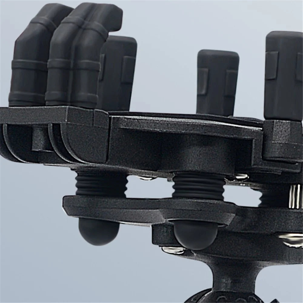 WUPP ZH-1990A1 Motorcycle Electric Bike Phone Mount Cell Phone Bracket + M8 Ball Head Set - 5