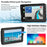 W512B Motorcycle Carplay GPS Navigation 5-Inch IPS Touch Screen with 2 Cameras+Bracket - 4