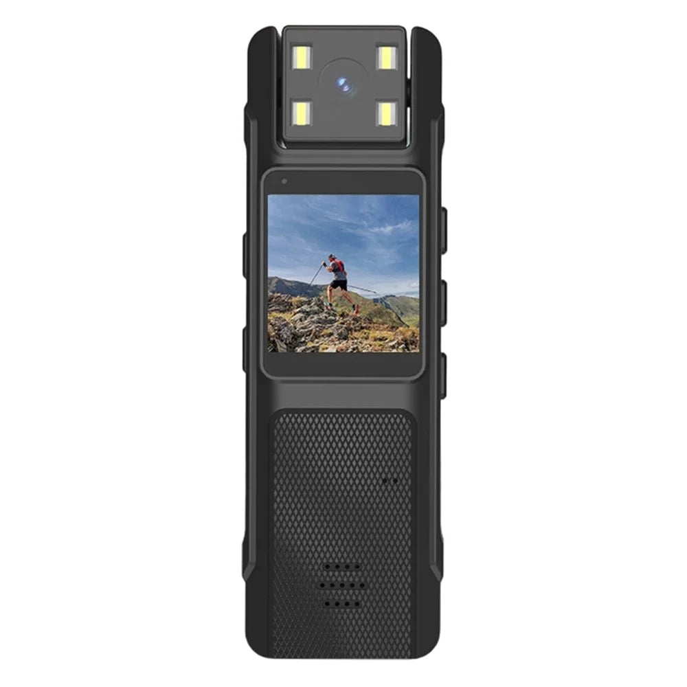 CD06 1.3 inch IPS 1080P Action Camera with Screen Video Recorder 130° Wide Angle Lens Infrared Night Vision for Cycling - 1