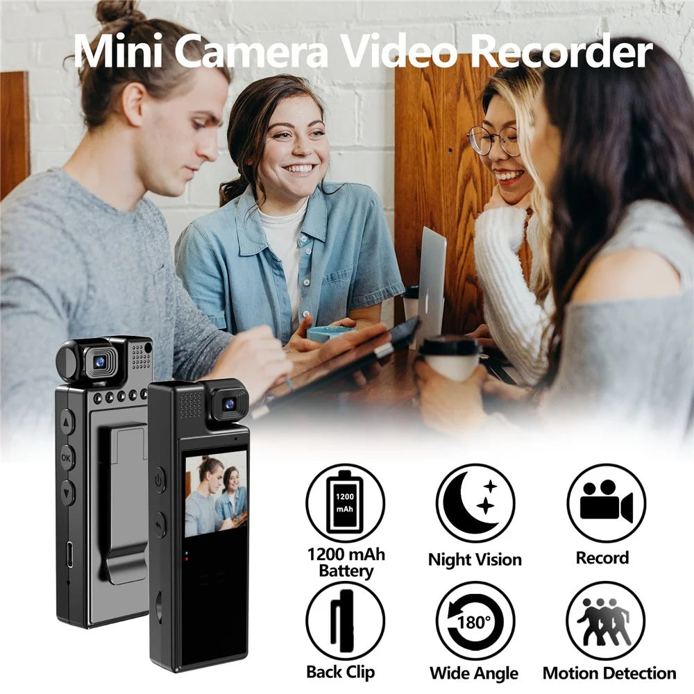 L9WiFi Outdoor Sports Conference Video Recording Camera WiFi HD Night Vision Camera - 4