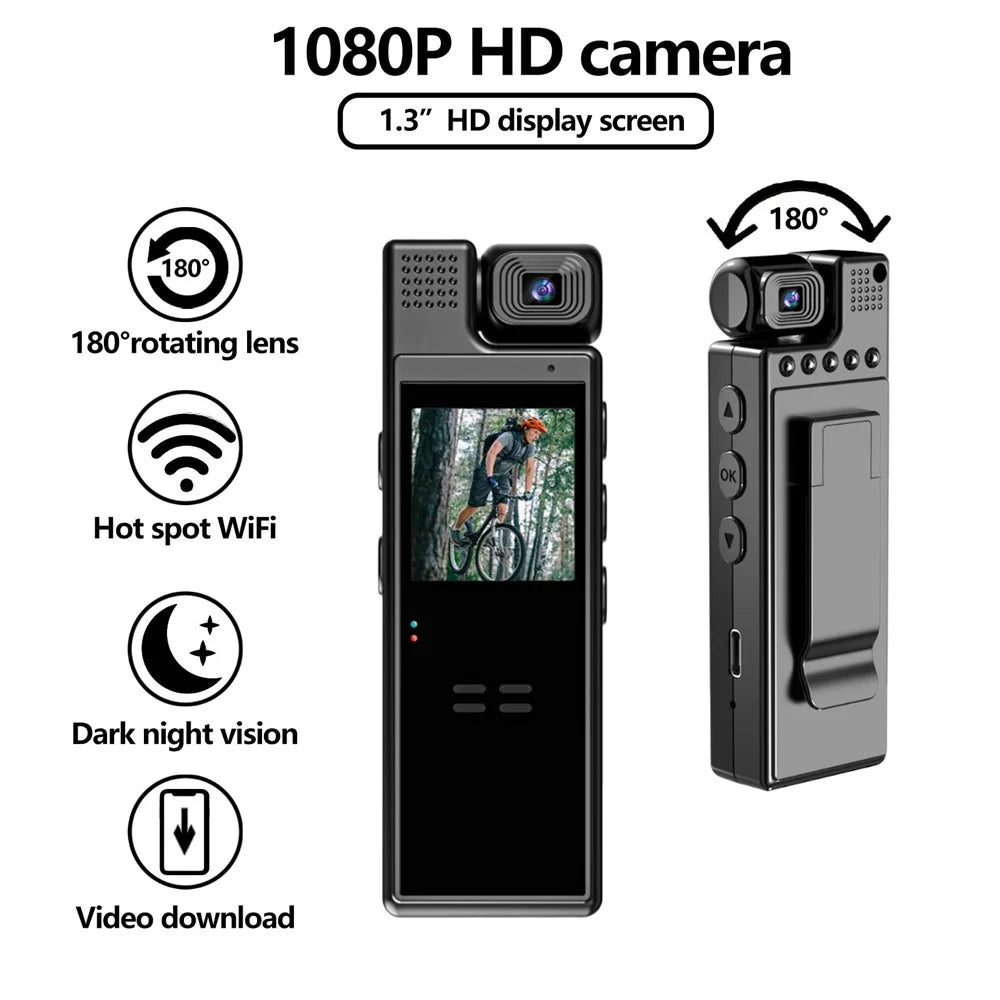 L9WiFi Outdoor Sports Conference Video Recording Camera WiFi HD Night Vision Camera - 6