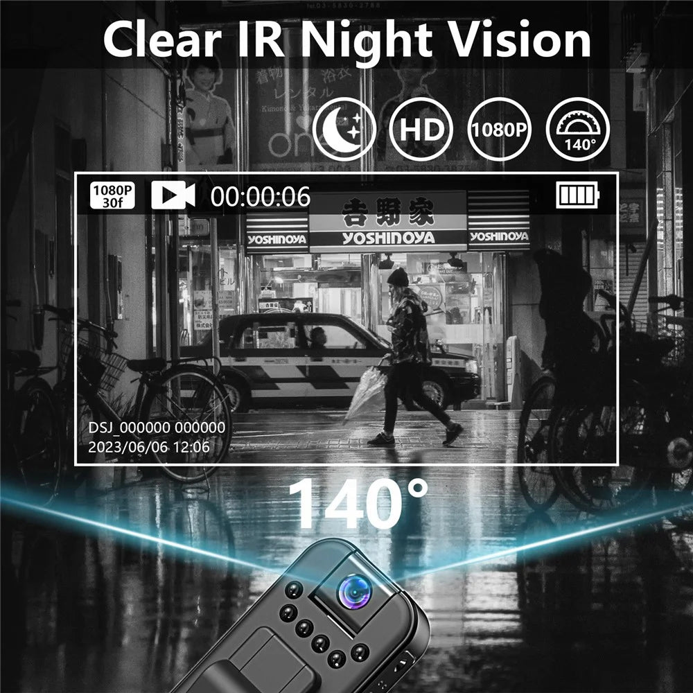L7 WiFi Outdoor Sports Conference Video Recording Camera WiFi 1080P HD Night Vision Camera - 5