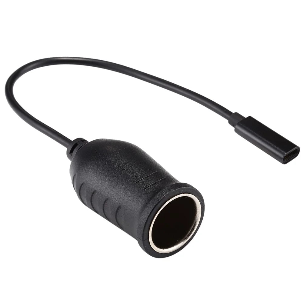 60-100W DC18-20V Multi-function Type-C Port to Cigarette Lighter - 2