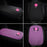 Camellia Design PU Leather Car Armrest Pad Auto Center Armrest Box Decorative Mat - Rose - 2