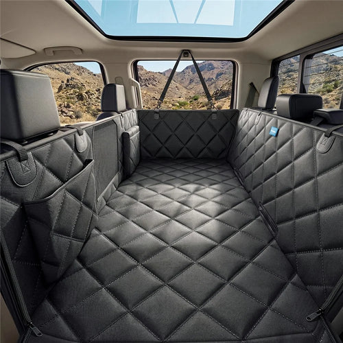 RORHXIA Size XL Car Rear Seat Cover Dog Hammock Waterproof Rear Seat Protector for SUV Truck - 1